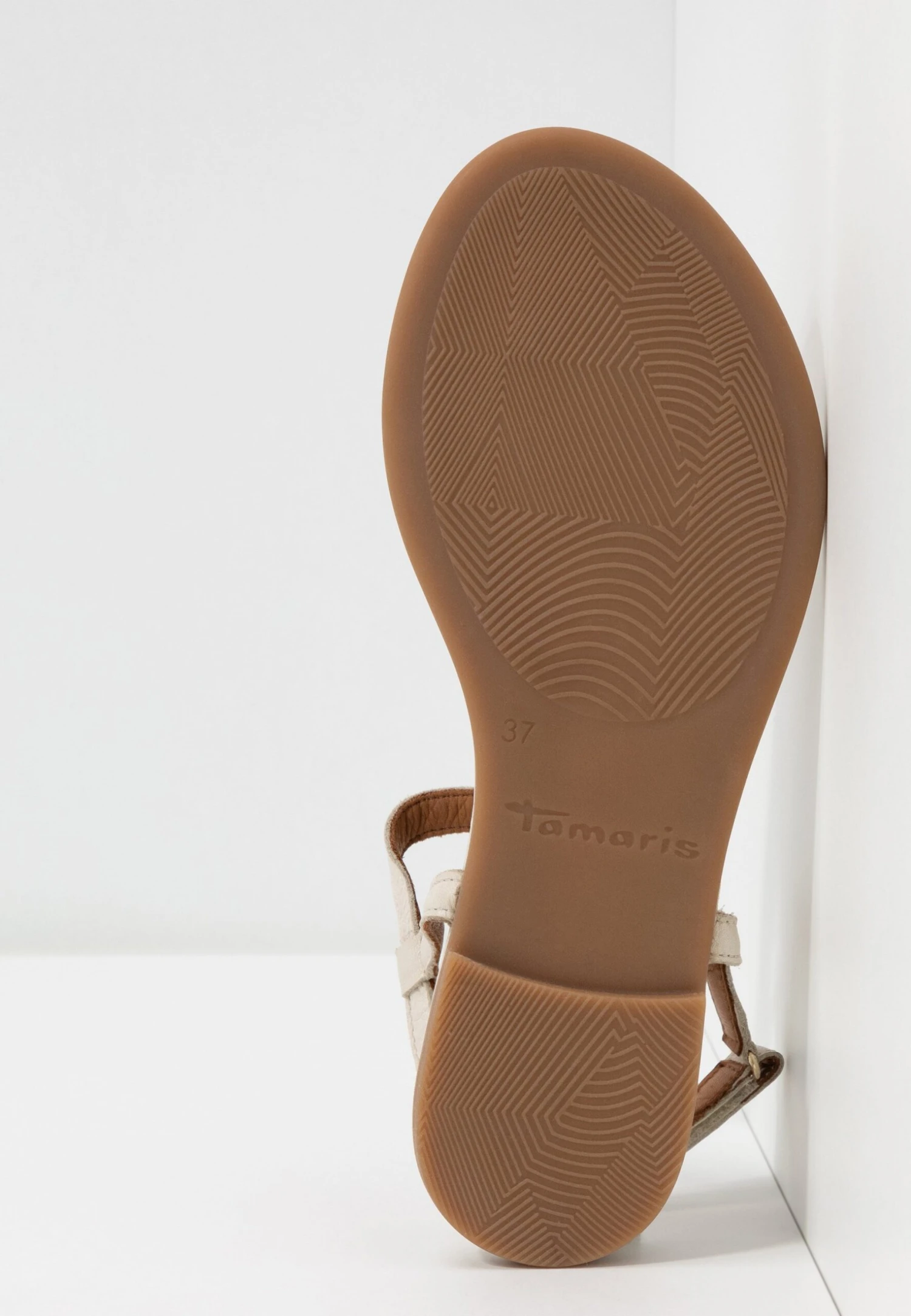 Tamaris Teensandalen - Ivory 7 Tamaris Teensandalen - Ivory - Afbeelding 7