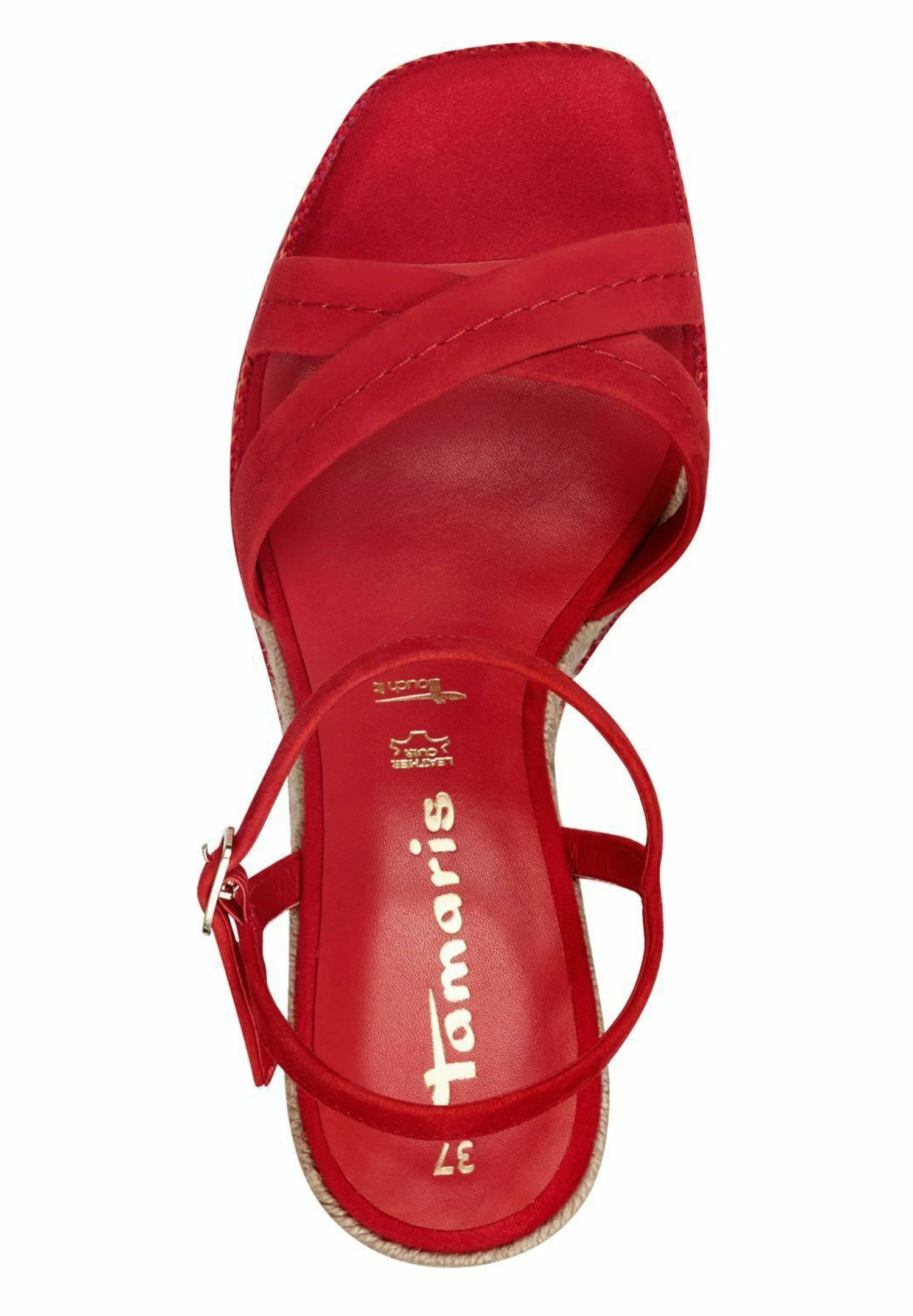 Tamaris Sandalen Met Hoge Hak - Orange 4 Tamaris Sandalen Met Hoge Hak - Orange - Afbeelding 4