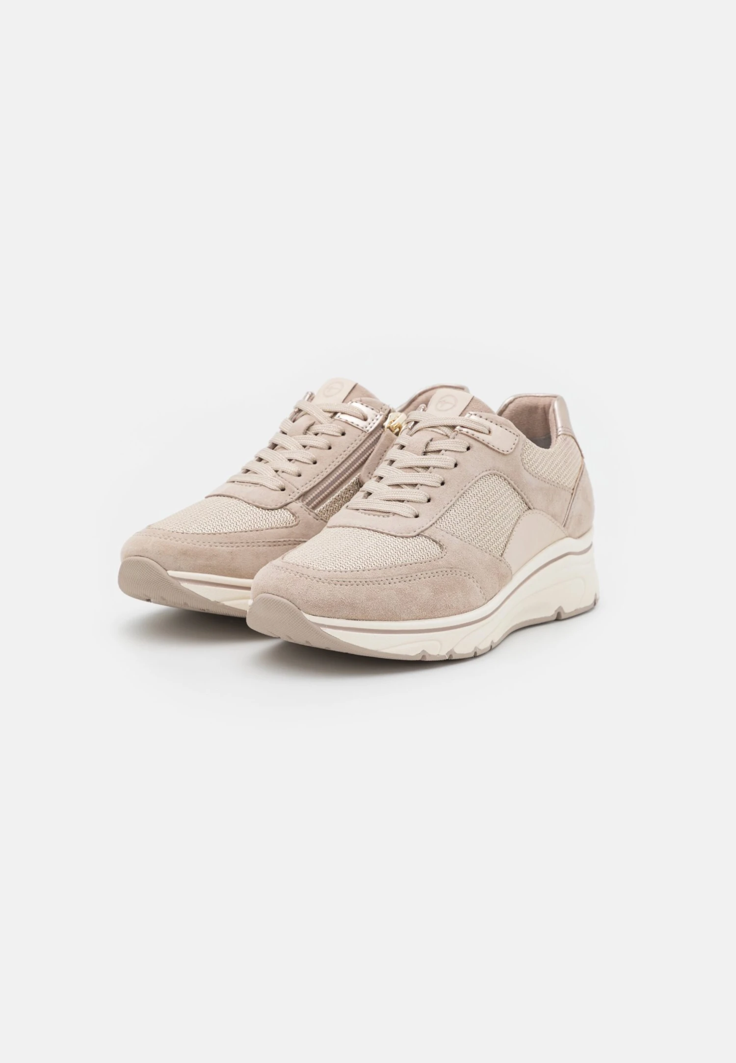 Tamaris Sneakers Laag - Beige Glam 3 Tamaris Sneakers Laag - Beige Glam - Afbeelding 3