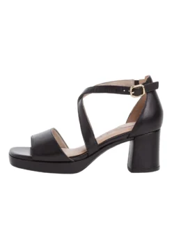 Tamaris Comfort- Sandalen Met Hoge Hak - Black