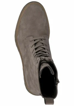 Tamaris Enkellaarsjes Met Plateauzool - Taupe Suede -Tamaris Verkoopwinkel ffd6e183ca2d4f21b04705a7c2df6bc9